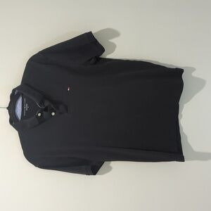 Tommy Hilfiger black polo medium